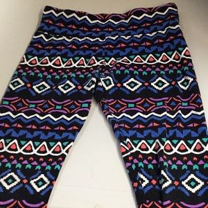 Justice pattern leggings